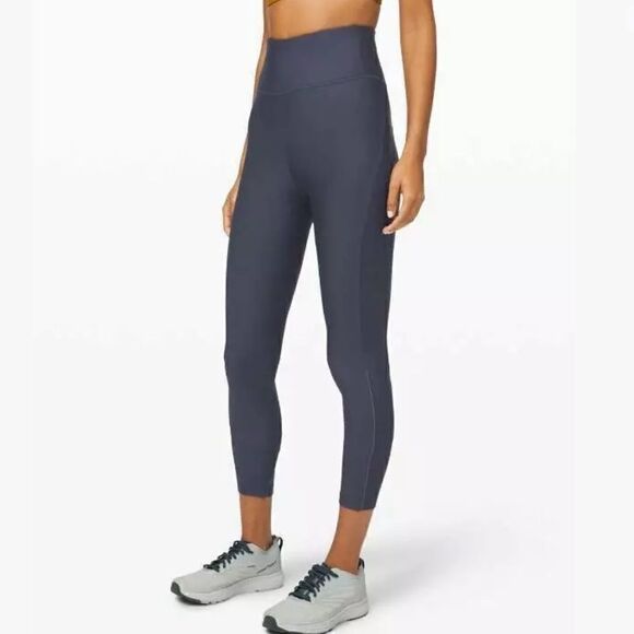 LULULEMON LEGGINGS FLURRY UP SHR TIGHT 25” STNB - Picture 2 of 9